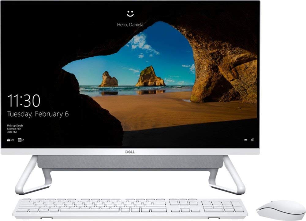 Dell (デル) Inspiron 27 7790 タッチオールインワン 1結核症 SSD (Intel(インテル) 第10時人 Core i7中央処理装置 ターボブースト~4.90GHz 16GB ランダムアクセス記憶装置 1結核症 SSD 27in タッチスクリーン 盛りだくさん固定ディスク IPS Win 10) パソコン 事務机とっ始め電子計算機
