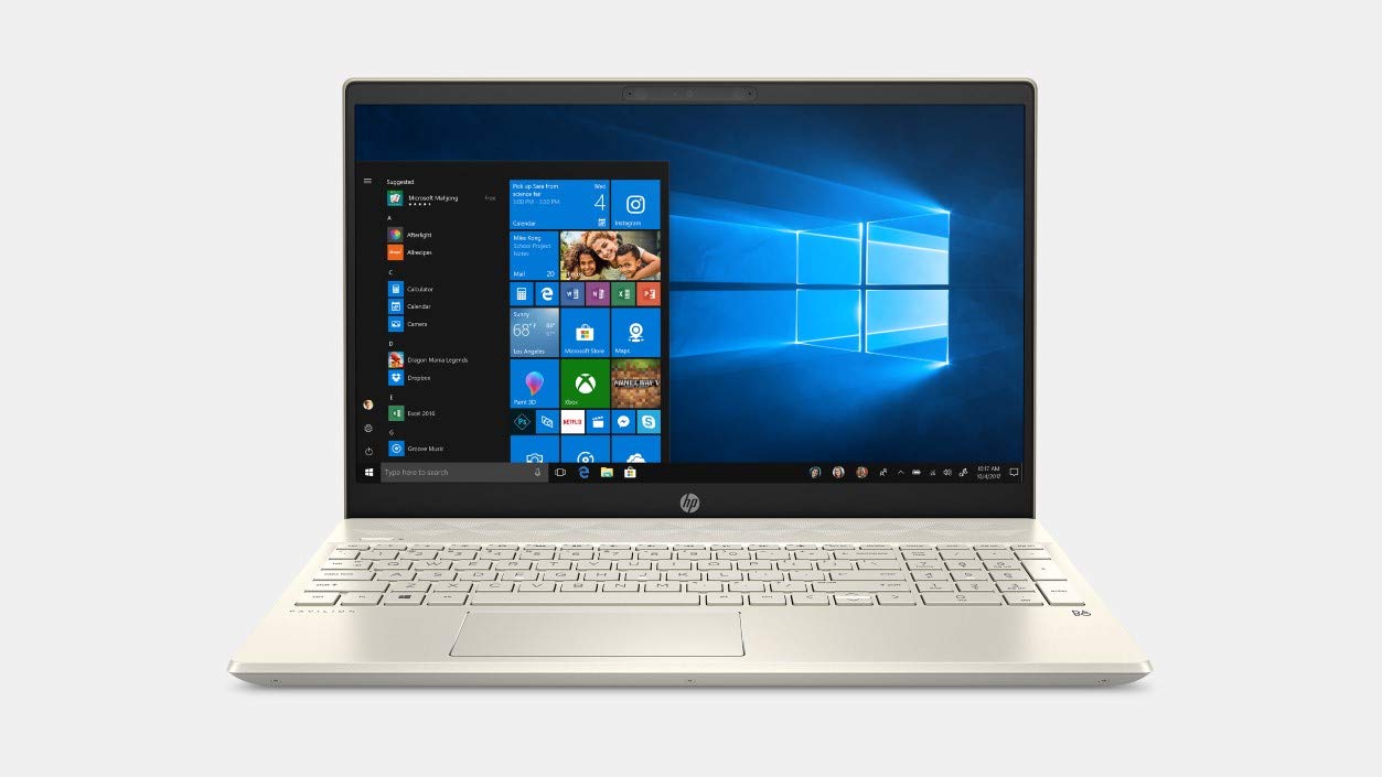 HP Pavilion 15.6in 固定ディスク タッチスクリーン 割り増し金 商行為 万覚え帳マイコン | Intel クアッドコア GDDR5U 最大限度3.9GHz | 16GB ランダムアクセス記憶装置 | 512GB SSD | 無線LAN | HDMI | Bluetooth | GbE ローカルエリアネットワーク | Windows 10 | ゴールド