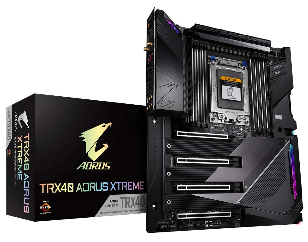 Gigabyte Aorus Xtreme AMD TRX40 ATX DDR4-SDRAM 母ちゃんゲーム盤