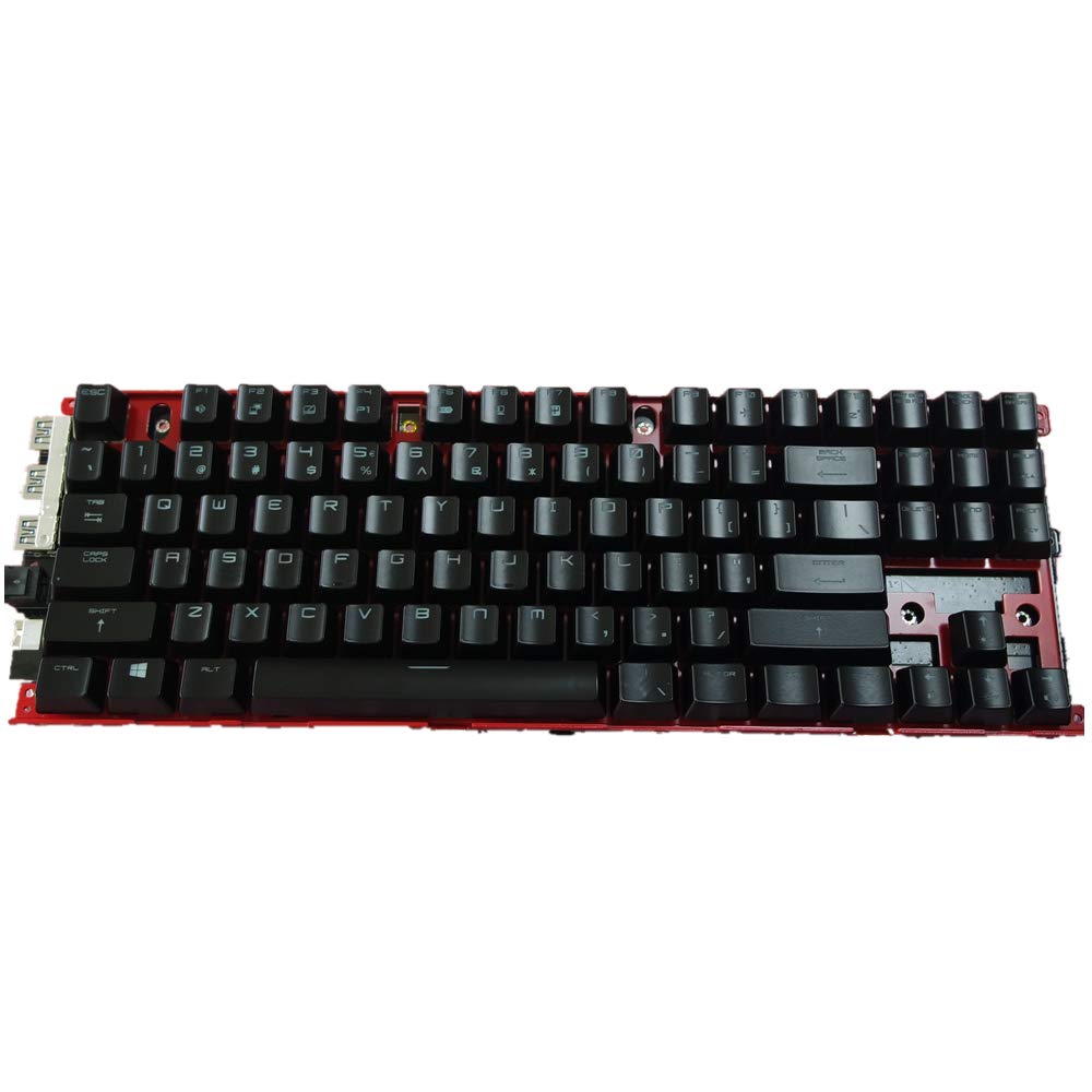 汎用 ノートブックキーボー に其れ相応する For MSI GT80 2QC-221CN GT80 2QD-042CN GT80 2QE-034CN GT80 2QE-035CN GT80 2QE-040CN 黒いこと 亜米利加英語のレイアウト Mechanical keyboard