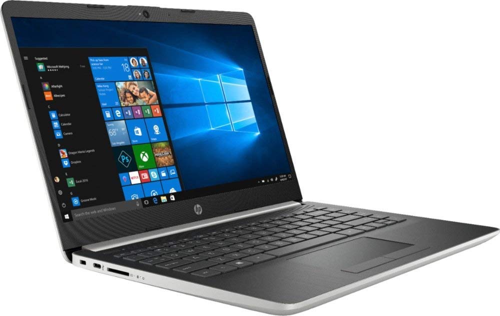 2019 HP 14インチ ノートパソコン (Intel Pentium Gold 2.3GHz、デュアルコア、4GB DDR4 RAM、128GB SSD、Wi-Fi、Bluetooth、HDMI、Windows 10 Home) (アッシュシルバー) (14-CF0012DX) (更新)