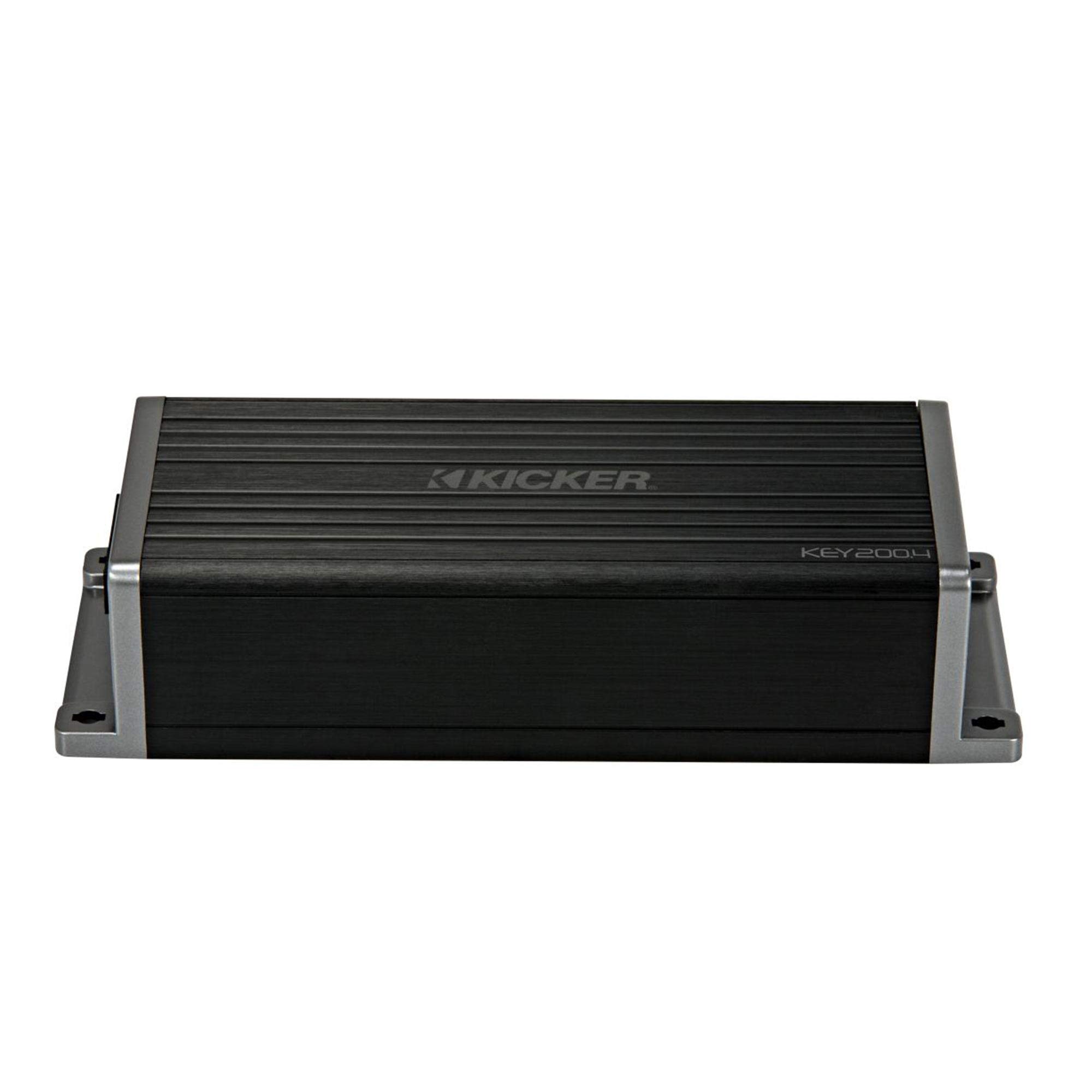 Kicker 47KEY2004 Car Audio Smart DSP 4 Channel Speaker Amplifier 40 Band EQ Amp｜global研究所