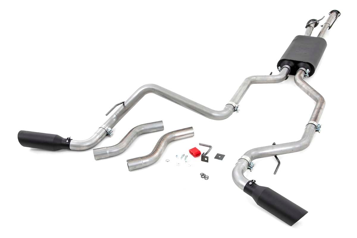 Rough Country デュアル キャットバック エキゾースト 2009-2021 タンドラ用 | 4.6L/5.7L - 96012|global研究所