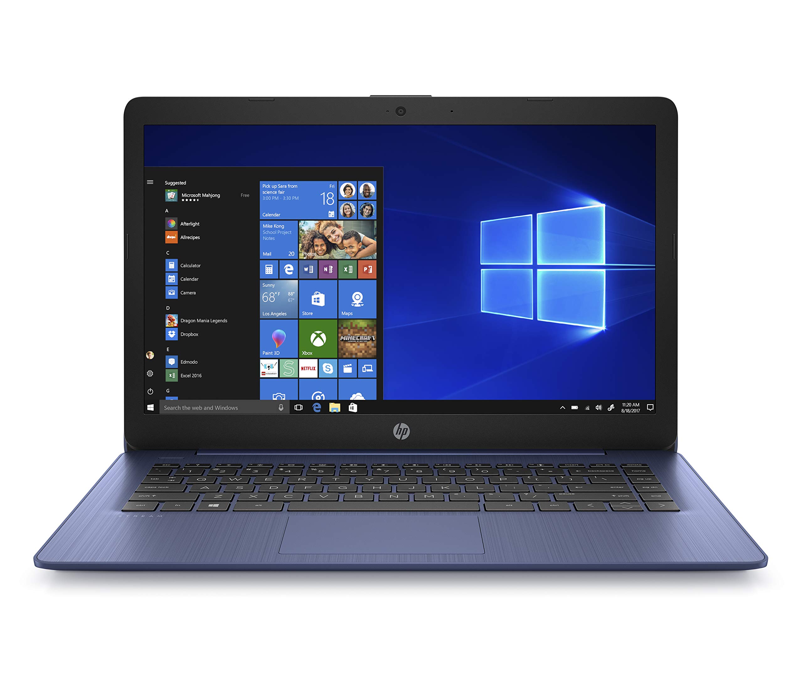 HP Stream 14in万覚え帳マイコン、Intel Celeron N4000  4 GB ランダムアクセス記憶装置  32 GB eMMC  Windows 14-14.99 inches 9MV82UA#ABA