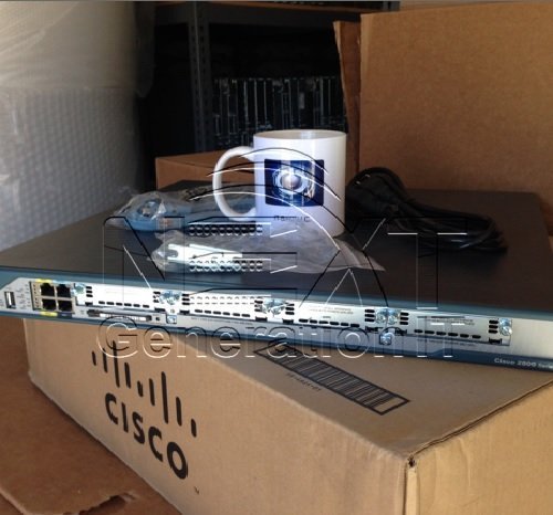 Cisco CISCO2801-V/K9 2801 ボイスバンドルルーター PVDM2-8 SP Serv 128F/384D コンソール有線テレビ ワット数吊りひも\u0026ラックイヤー付き添い人 (取りつくろう)