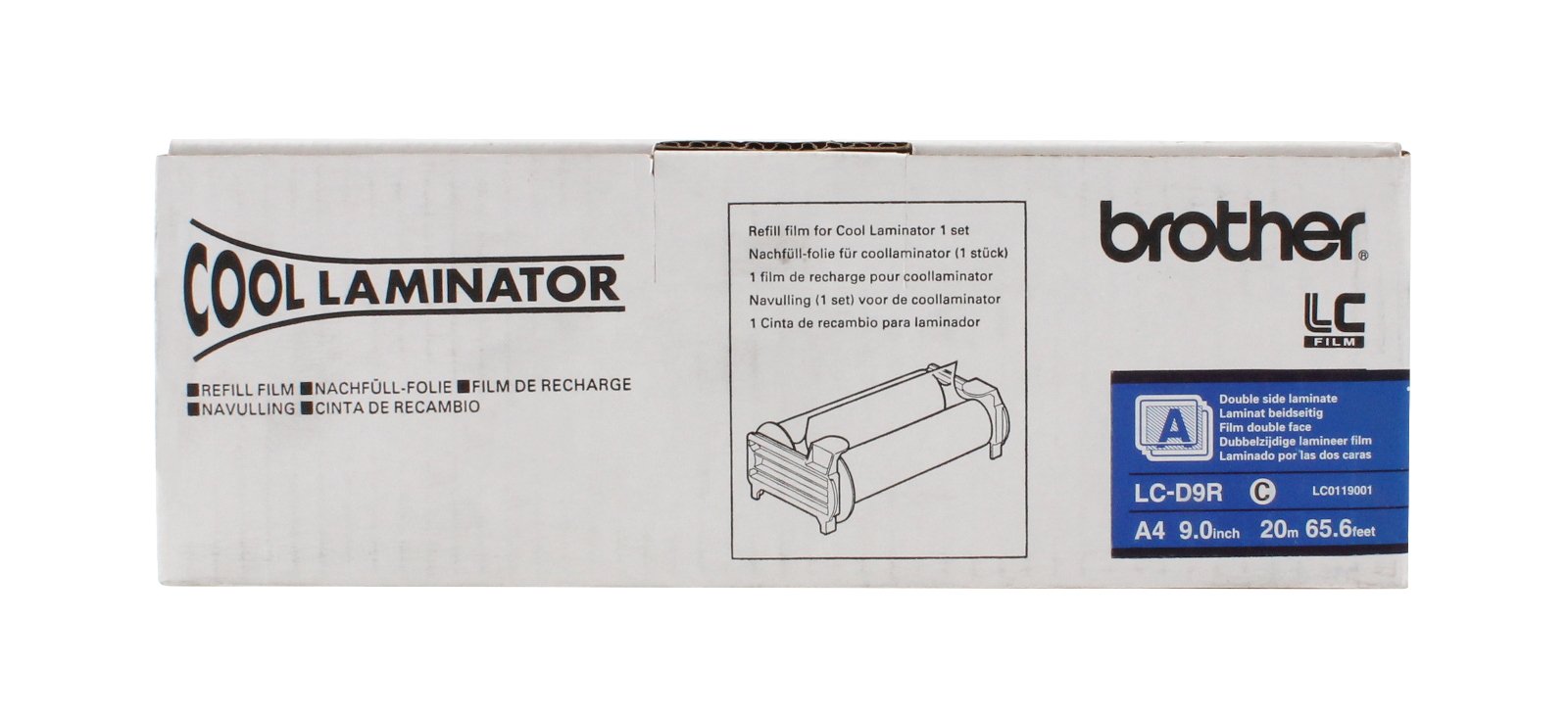 Brother LCD9 9-Inch Double Side Laminate Cartridge - Retail Packaging by Brother|global研究所