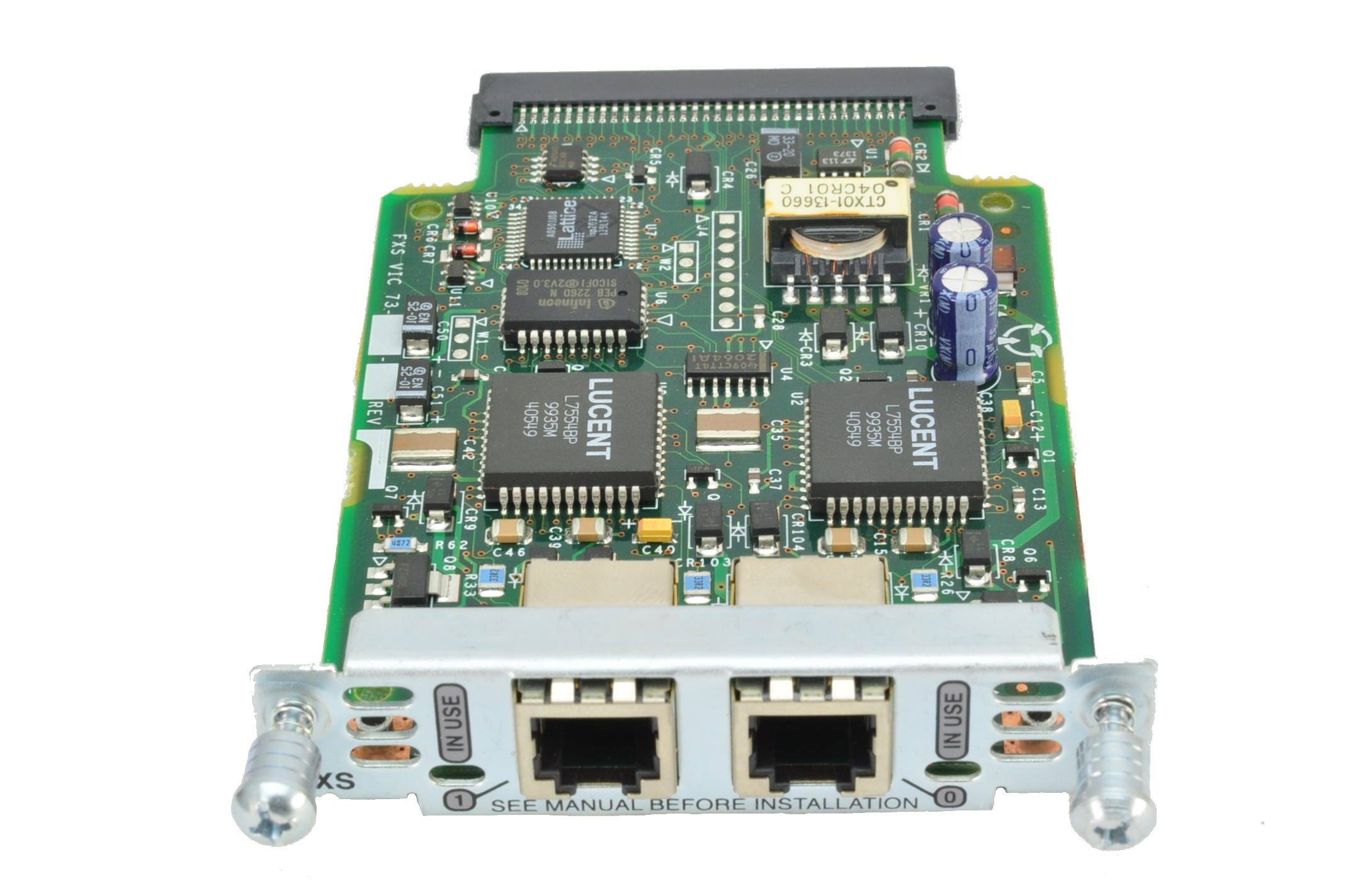 Cisco VIC-2FXS Two-Port Voice Interface Card