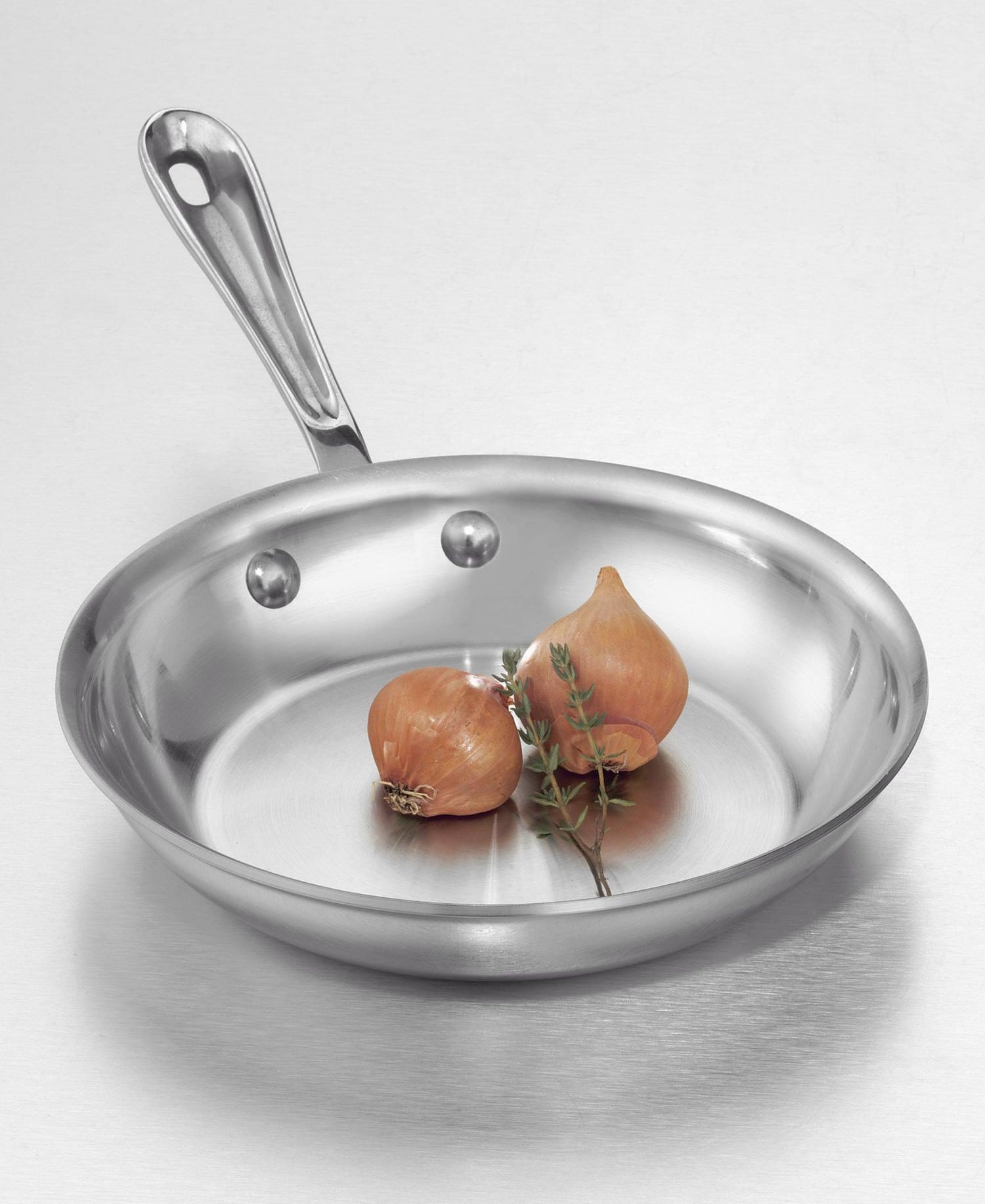 All-Clad 5112 Stainless Steel Fry Pan Cookware  12-Inch  Silver by All-Clad