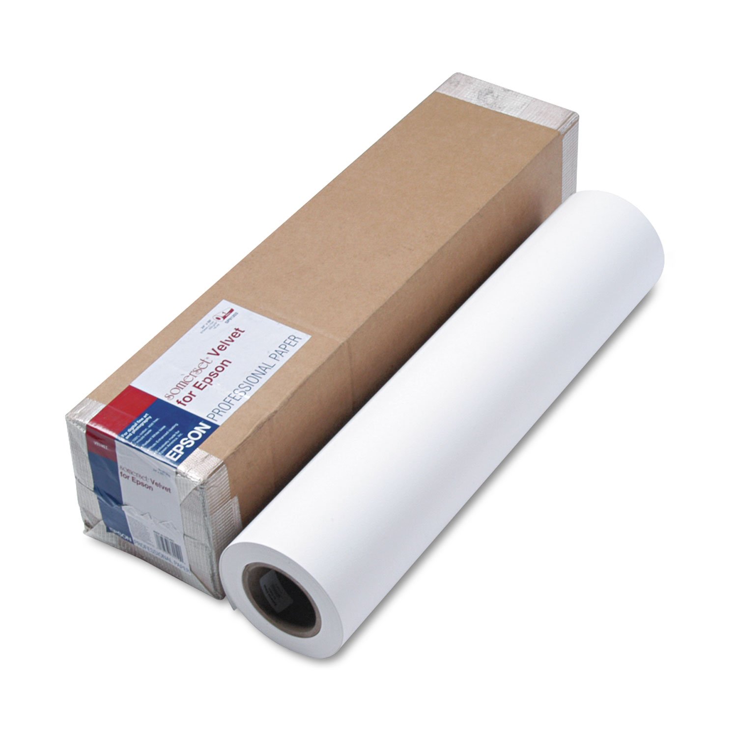 Somerset Velvet Paper Roll  255 g  24 x 50 フィート  White (並行輸入品)