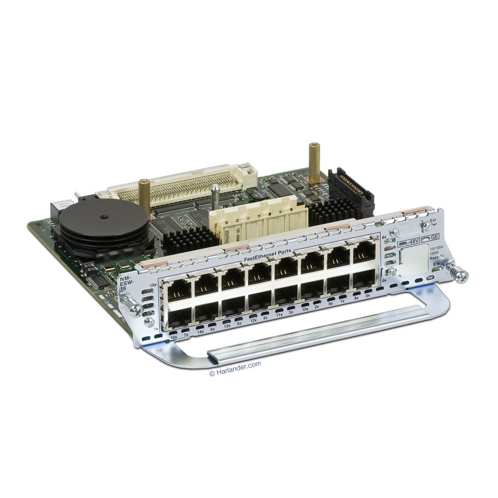 Cisco NM-16ESW-1GIG 16-Port Network Module