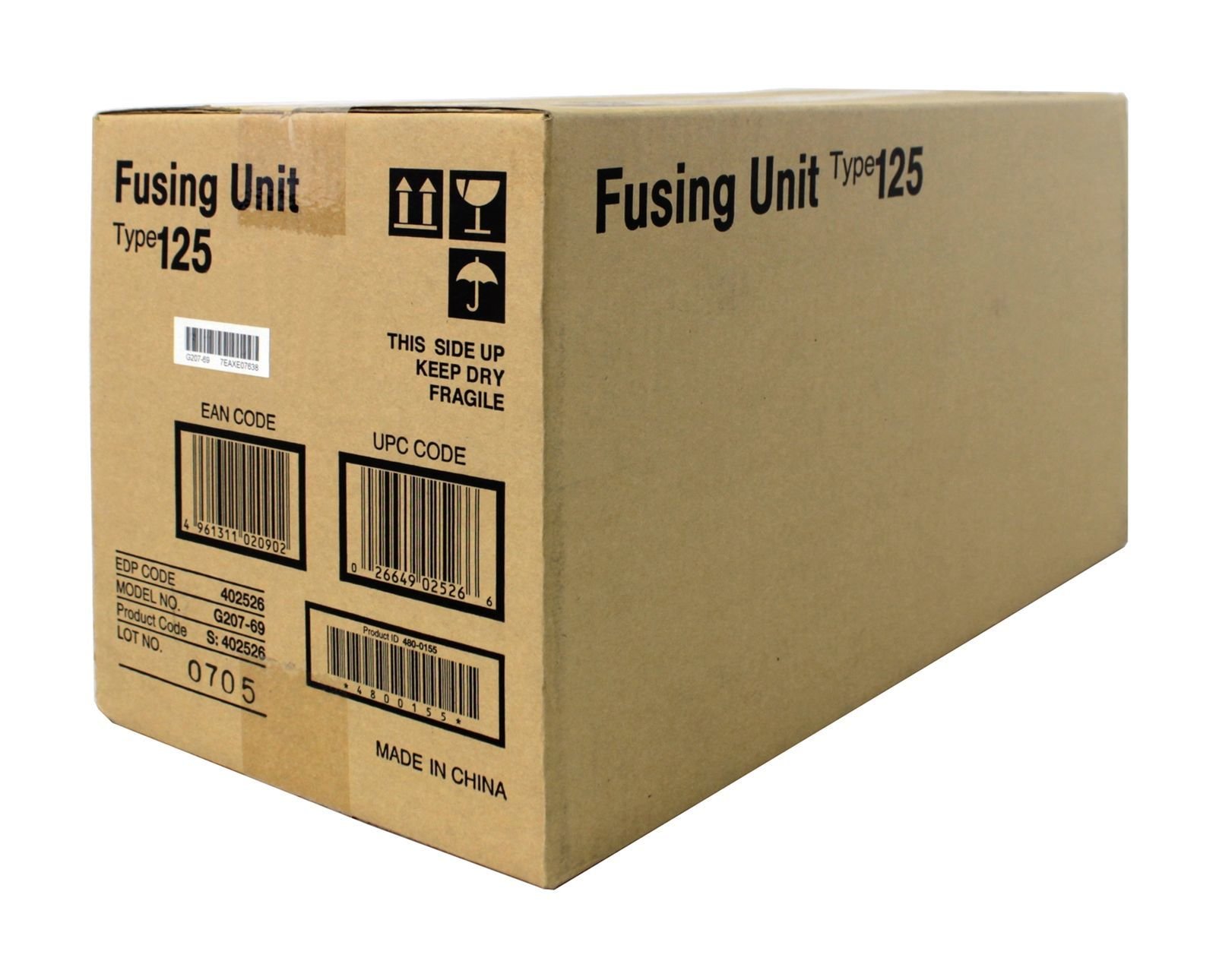 Ricoh 400845 (TYPE 125) Fuser kit  100K pages @ 5% coverage