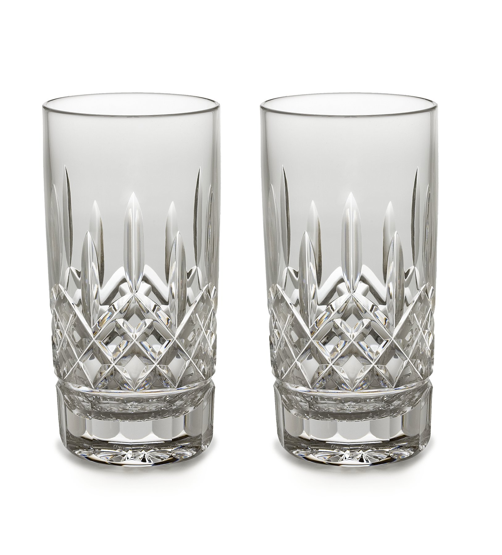 Waterford Lismore High Ball Pair  12-Ounce by Waterford Crystal