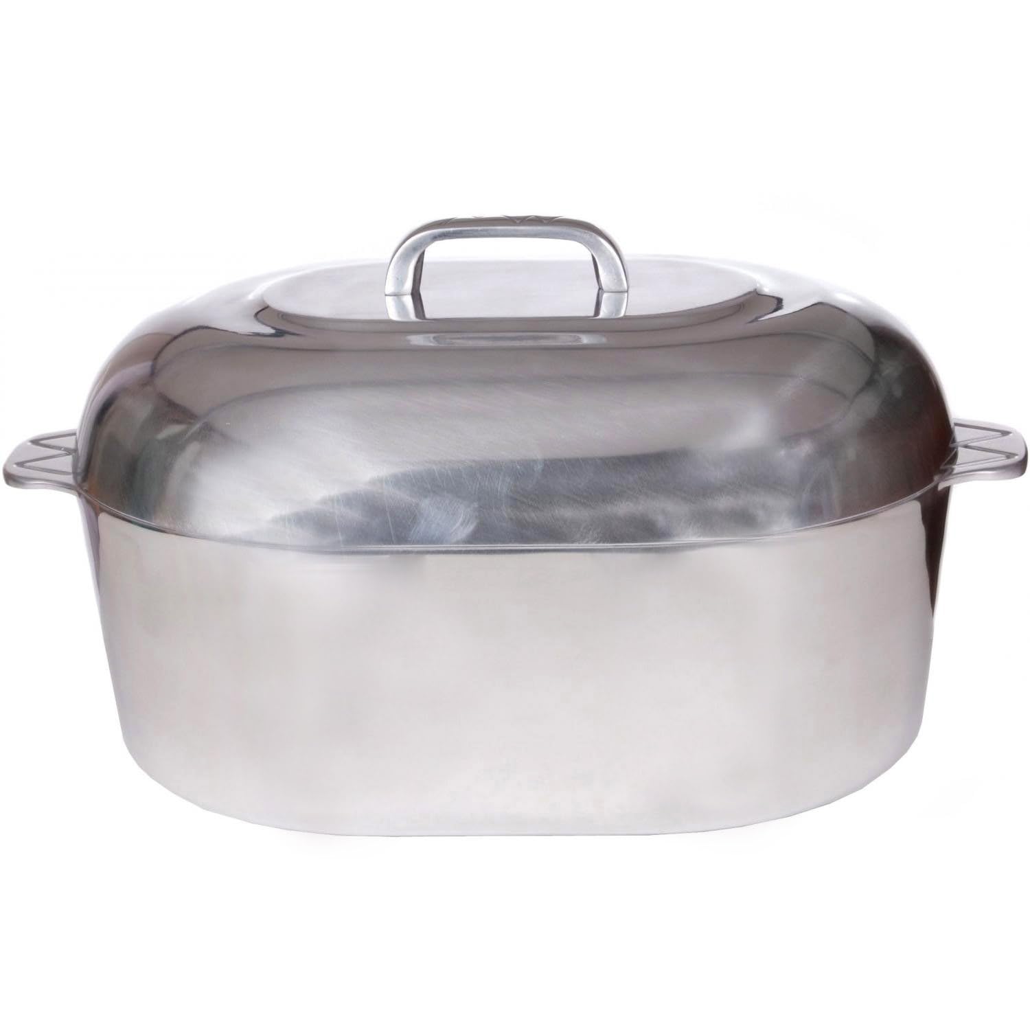 Cajun Cookware Roasters 15 Inch Aluminum Oval Roaster