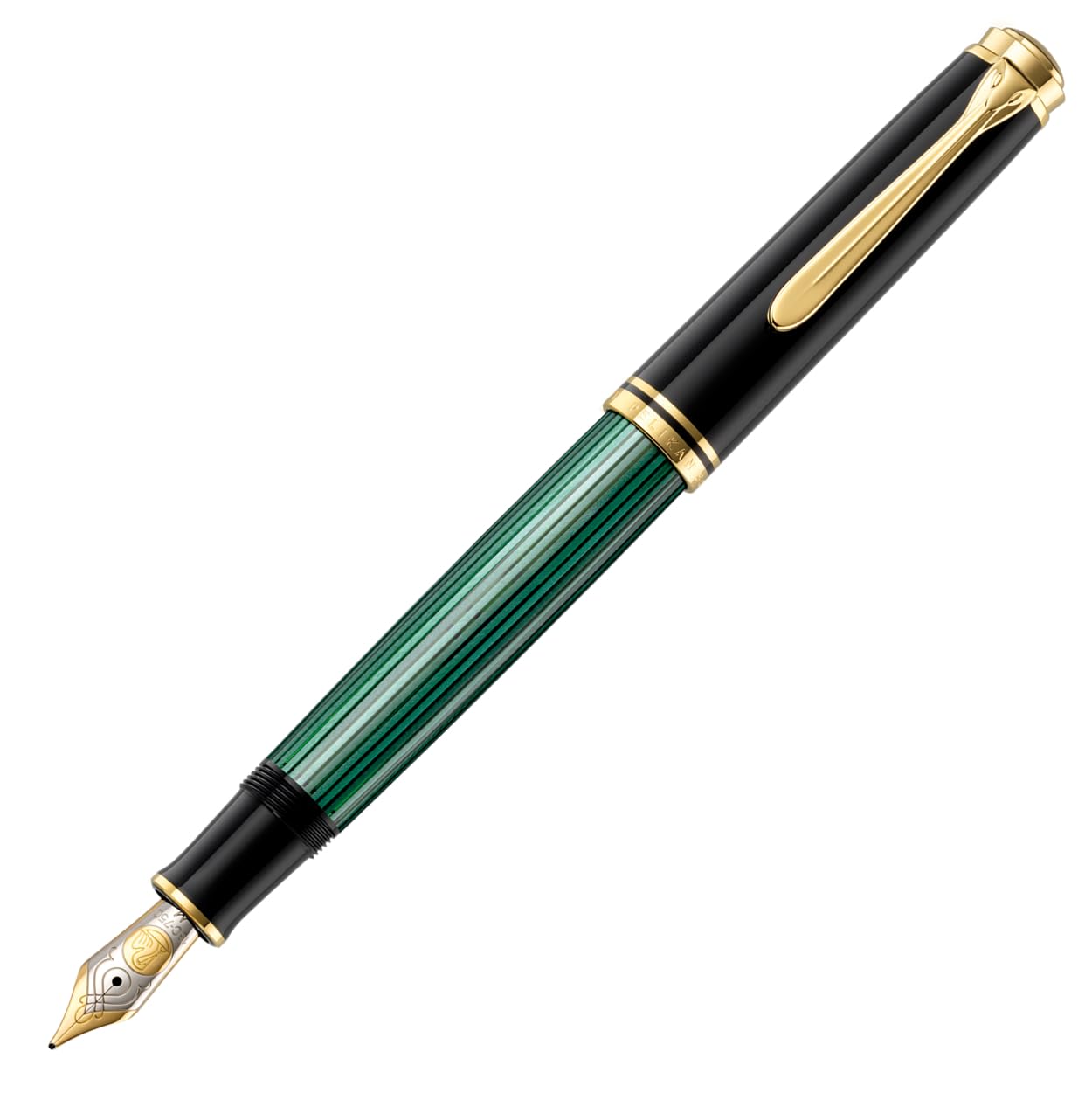 Pelikan 800 Series筆 ? 緑であること/黒いこと  Fine書きもの先995704
