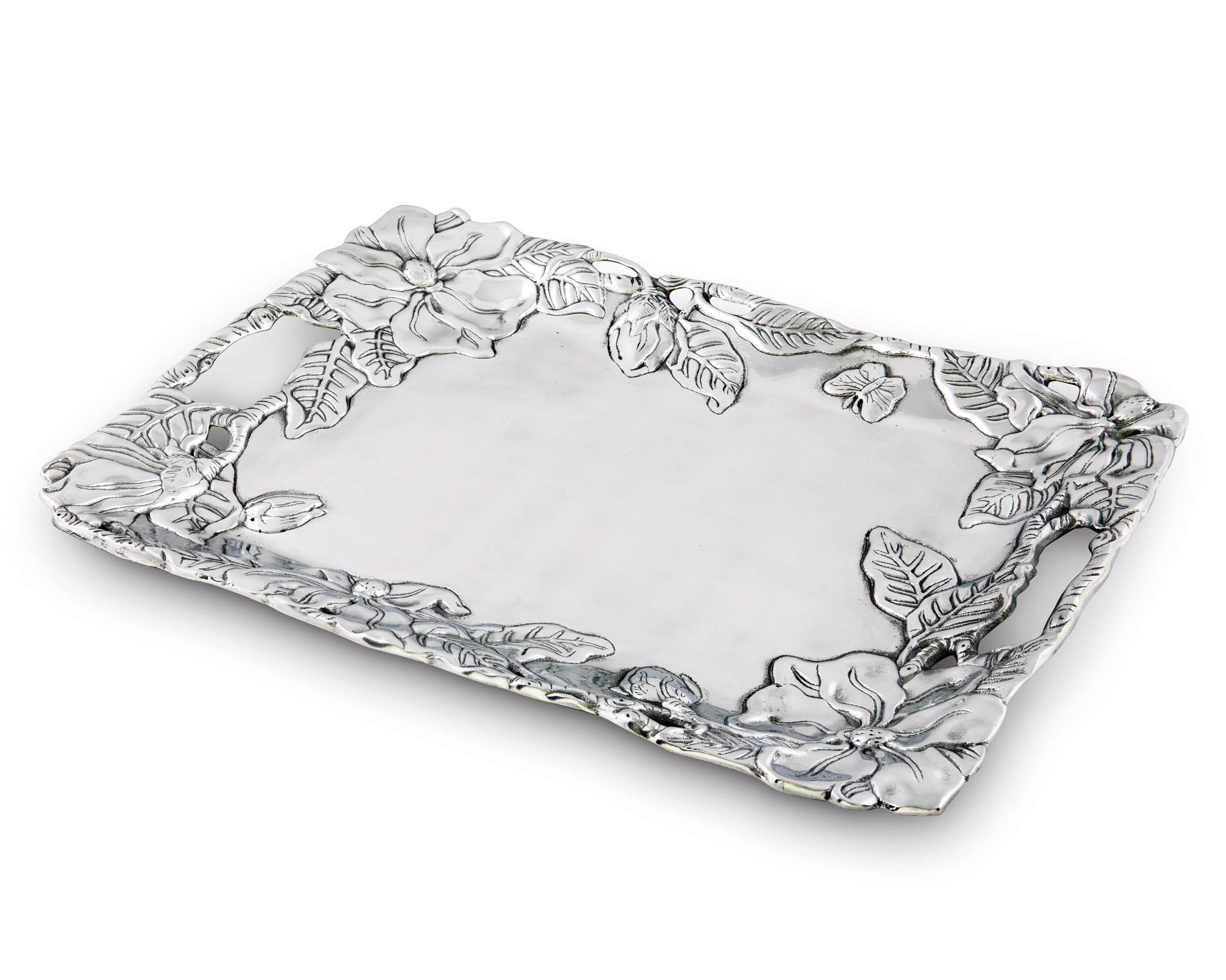 Arthur Court Magnolia 18-1/2-Inch Clutch Tray by Arthur Court Designs