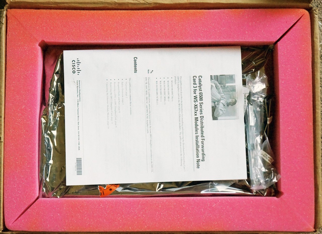 Cisco WS-F6700-DFC3BXL