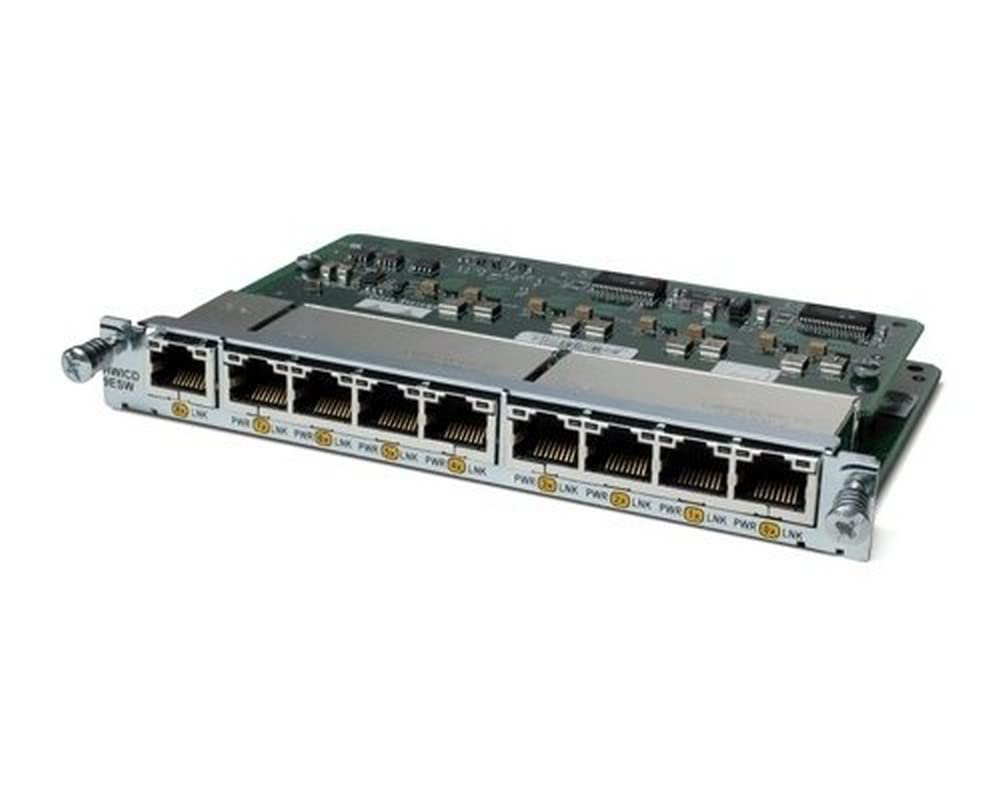 Ethernet switch/9p HWIC+power over Ethne