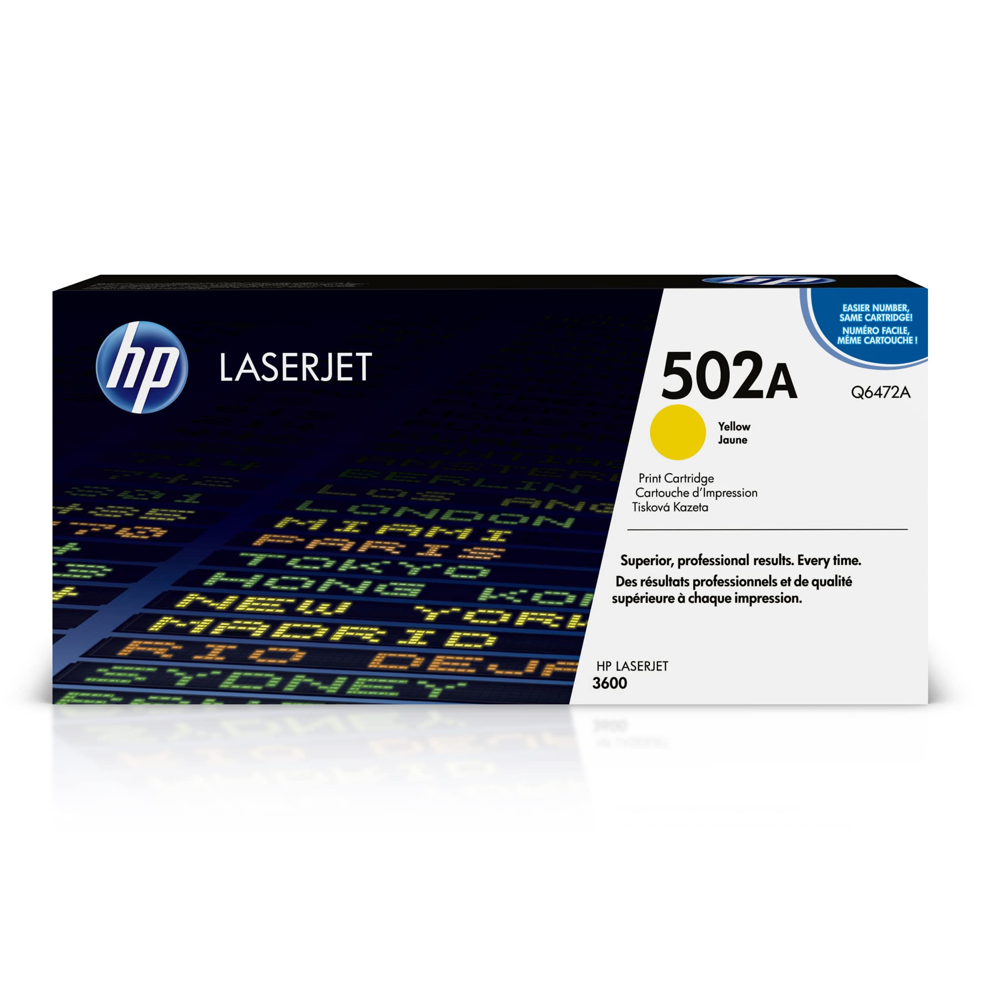 HP CLJ3600用 Q6472A 刷り上げる薬莢 黄色 HP-EPQ6472AJ