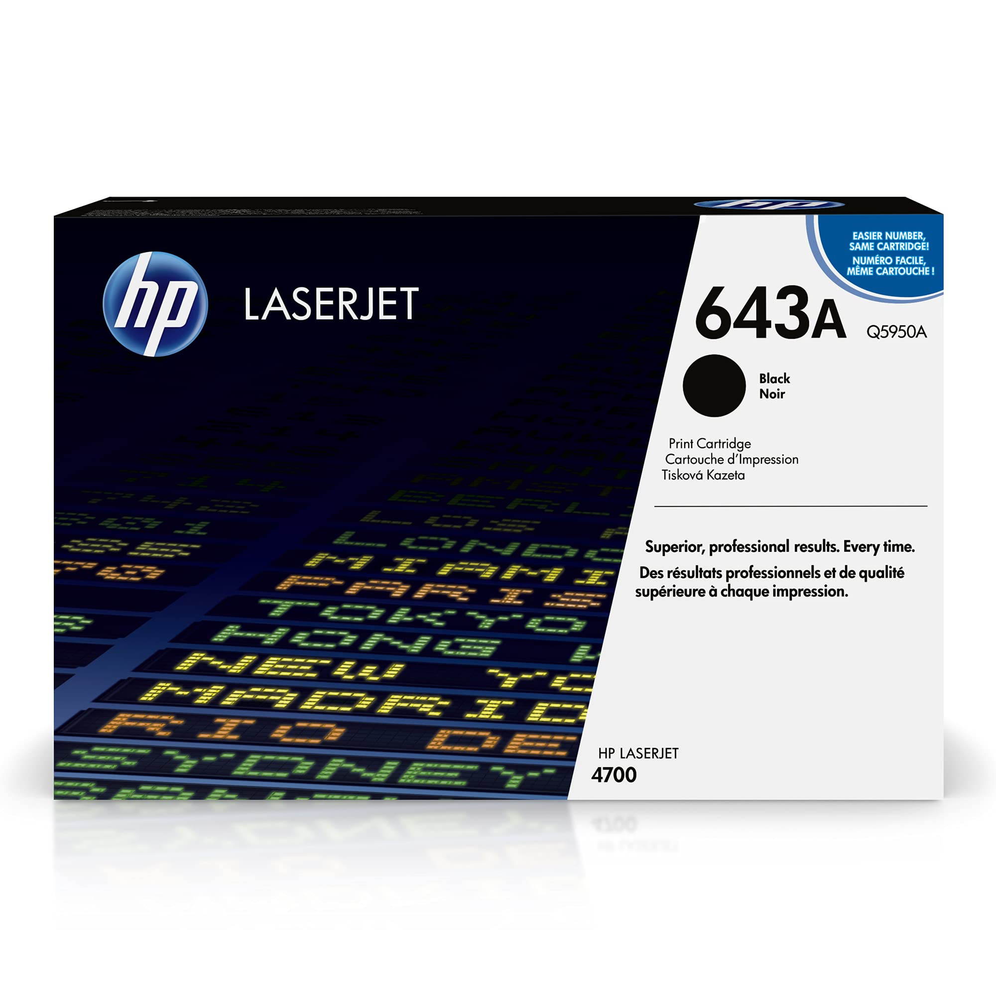 HP Q5950A 刷り上げる薬莢 黒 HP-EPQ5950AJ