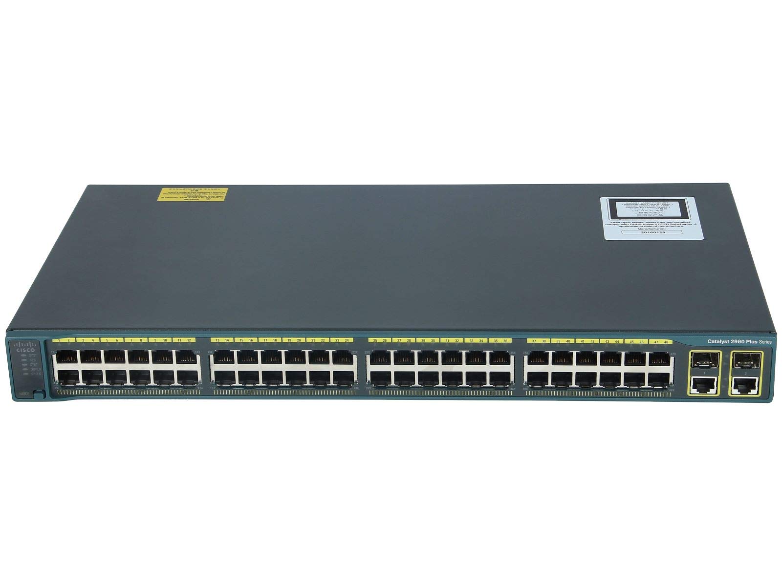 CISCO Catalyst 2960-48TC-L 賢しい イーサネット 取り替えっこ WS-C2960-48TC-L