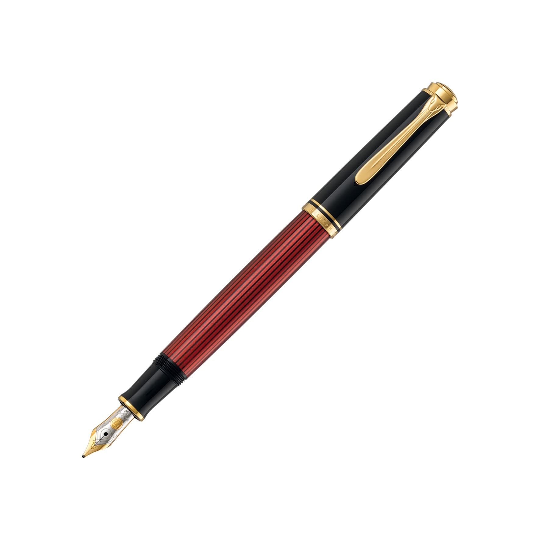 Pelikan M400 万年筆 レッド/ブラック 太字