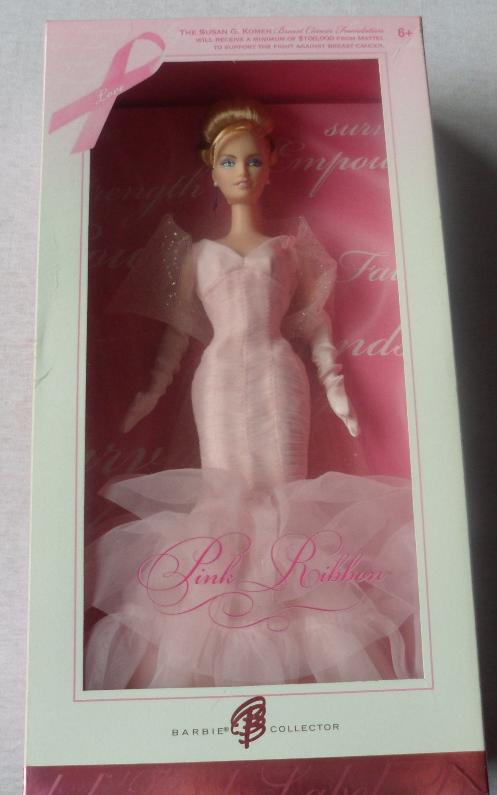 バービー Barbie Collector Pink Ribbon Barbie Doll by Mattel  インポート品 J0932