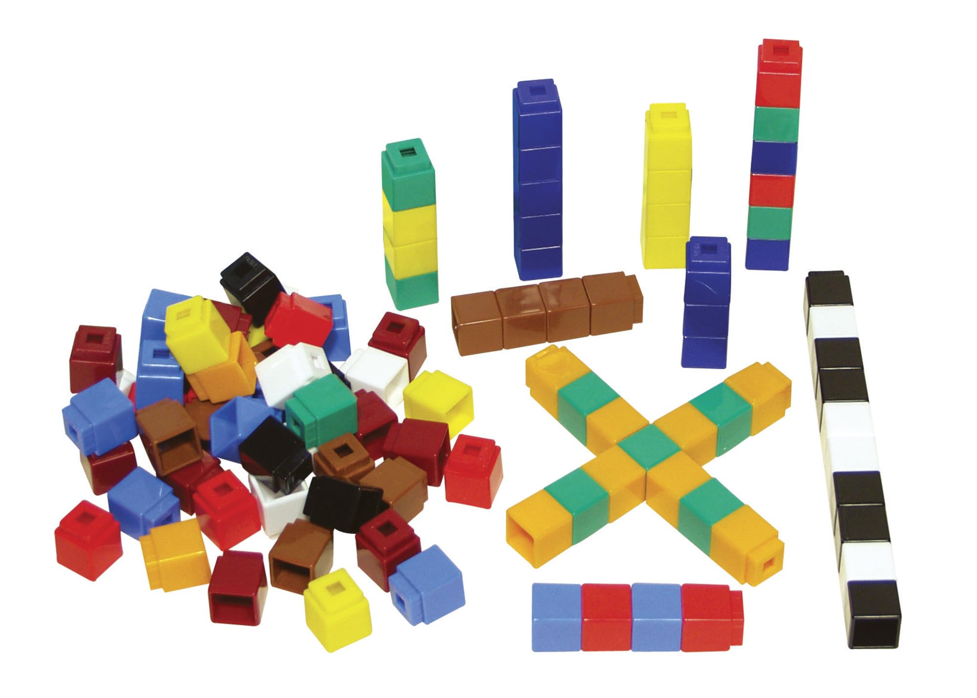 DIDAX DD-221 UNIFIX CUBES 500 ASSTDのCOLORS