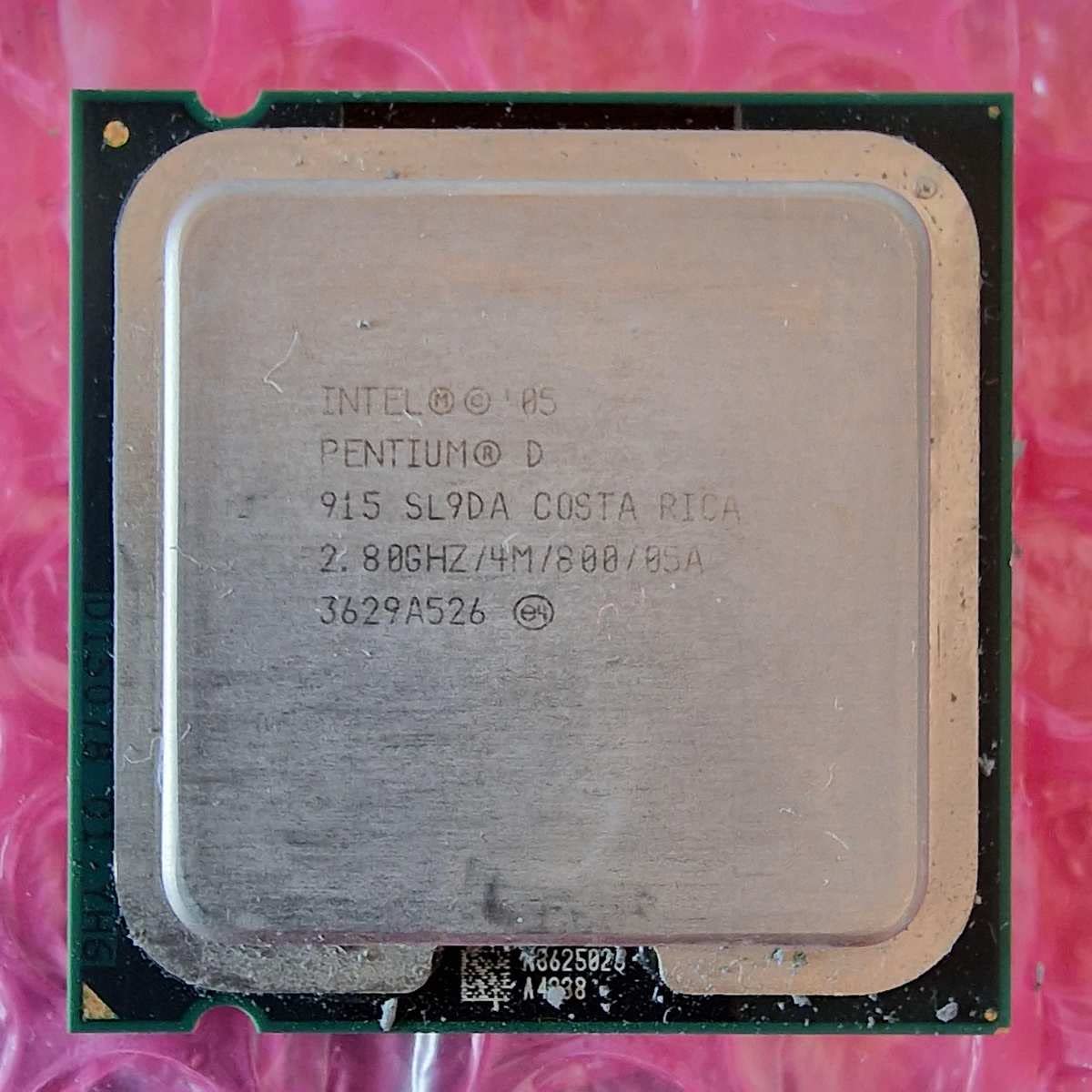Intel ペンティアム D 820 2.8 GHz デュアル中核グループ 中央処理装置 (hh80551pg0722mn) プリンター・FAX用インク-PCサプライ・消耗品