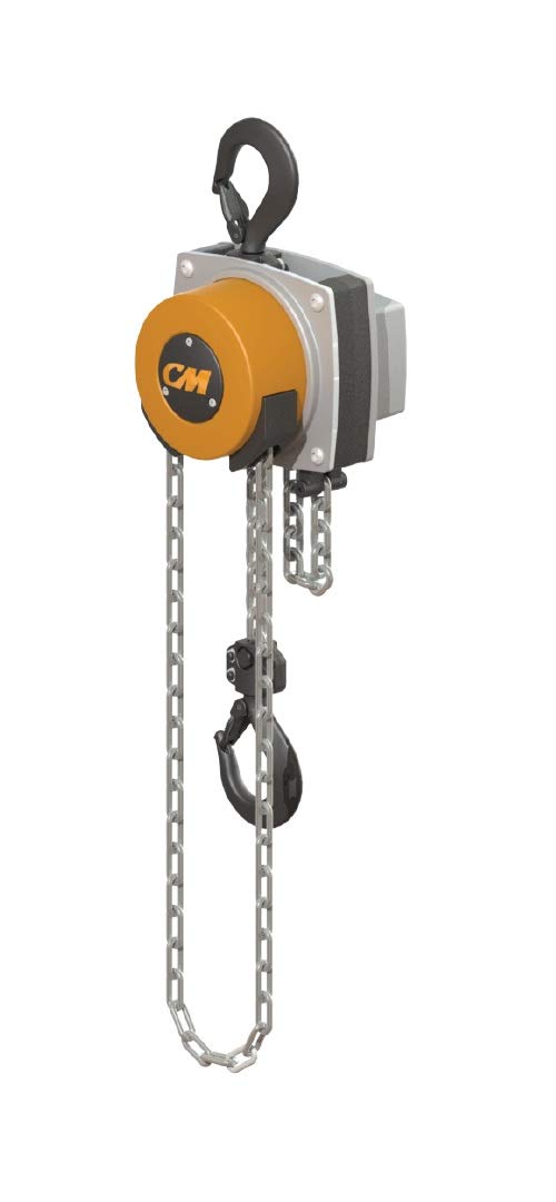 コマーシャル 5626A Steel Hurricane Hand Chain Hoist with Hook Mounted  2000 lbs Capacity  10\u0027 Lift Height by コマーシャル