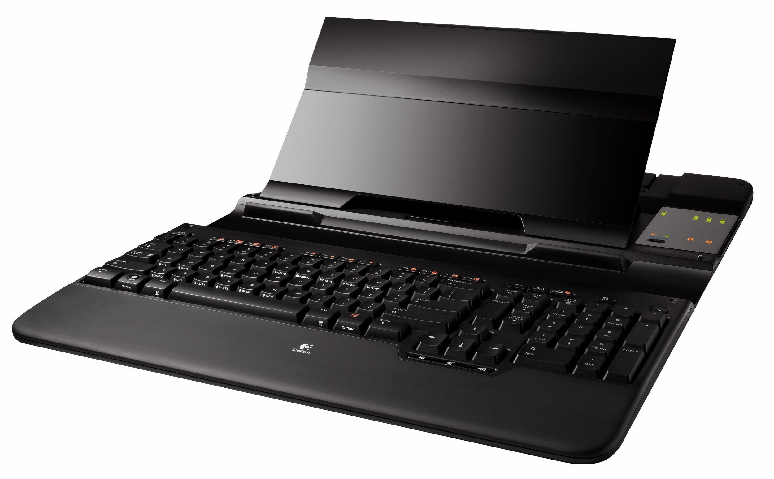 LOGITECH (ロジテック) Alto ポータブルノートブックスタンド キーボードとUSBハブ付き 967684-0403 キーボード リテール｜global研究所