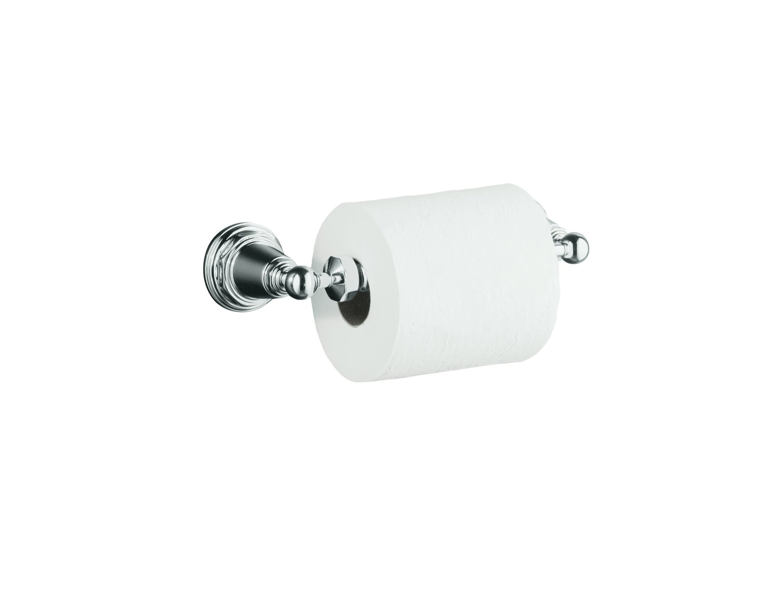 KOHLER K-13114-CP ピン縞模様 ちり紙保持者 光輝Cr