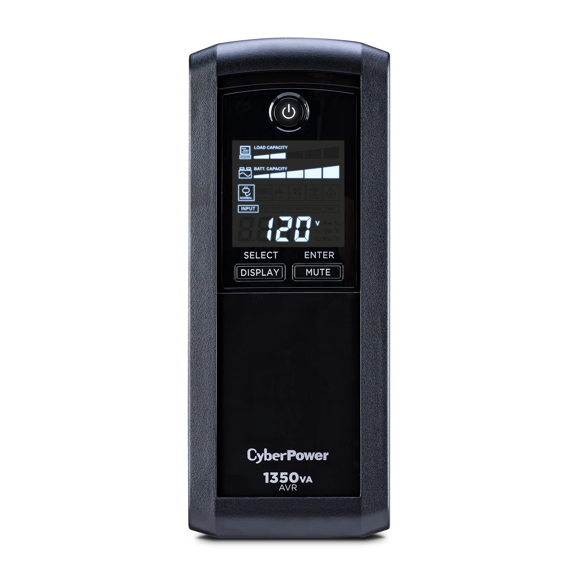 CyberPower CP1350AVRLCD Intelligent LCD Series UPS 1350VA 810W AVR Mini-Tower by CyberPower [並行輸入品]