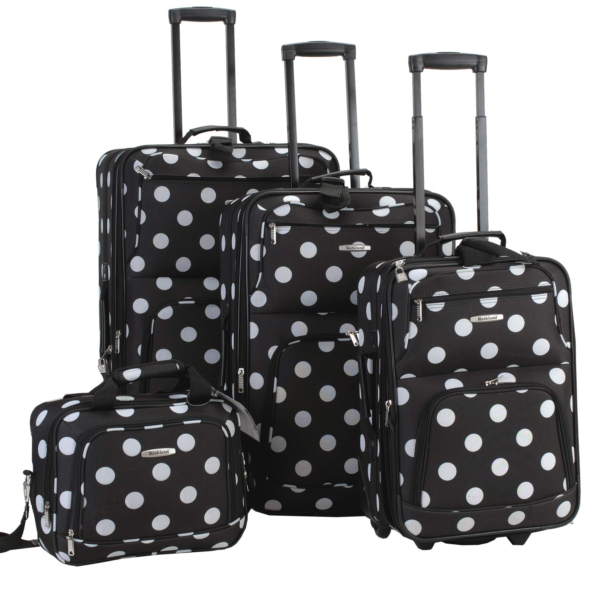 4パソコン BLACK DOTS LUGGAGE SET - BLACK DOTS
