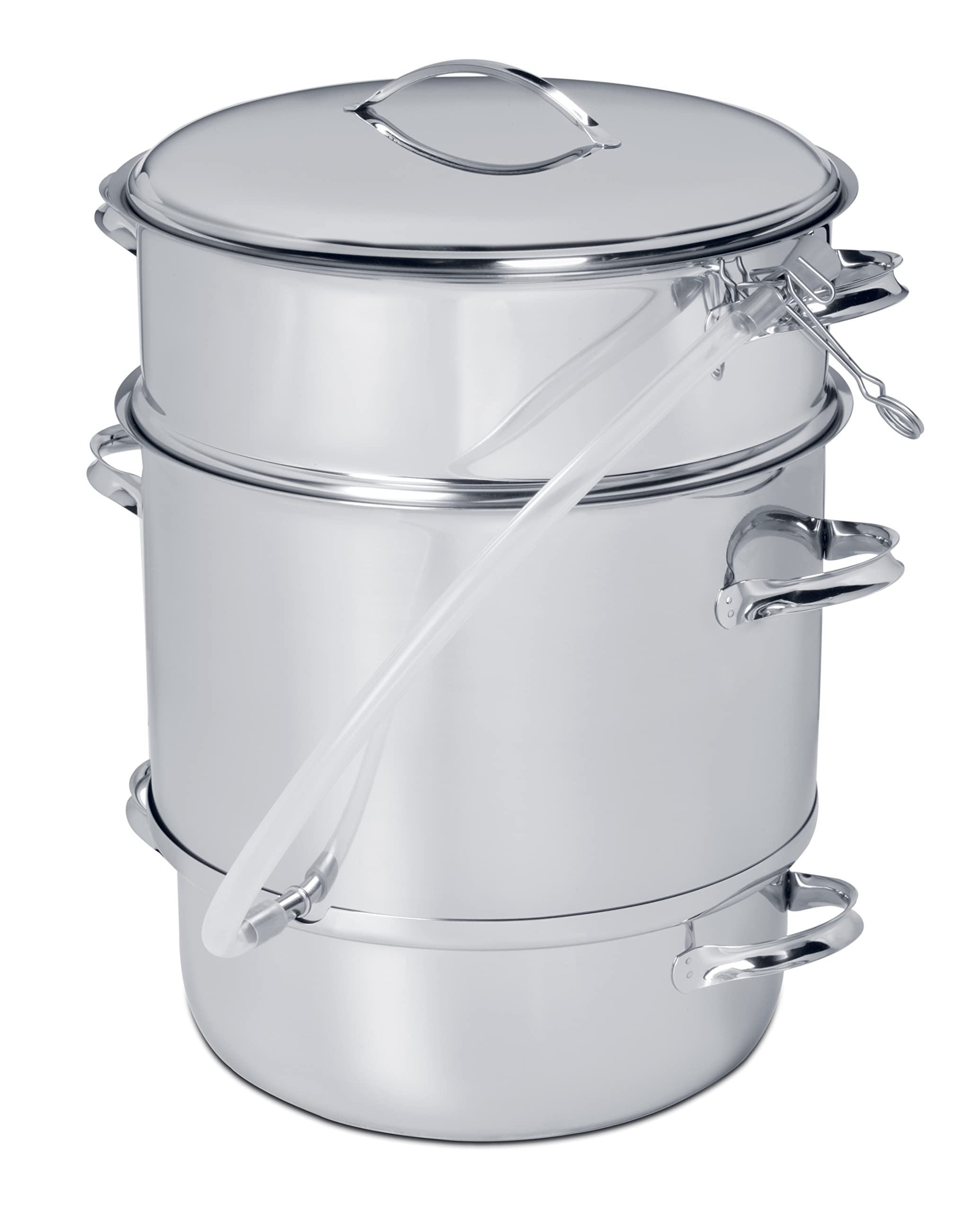 Mehu-Liisa - Stainless Steel Steam Juicer \u0026 Food Steamer - 11 liter by Mehu-Liisa