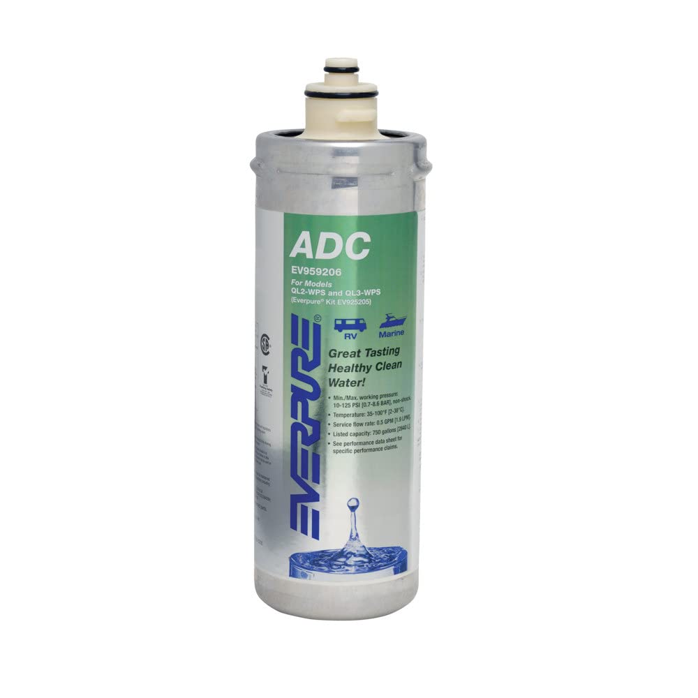 エバーピュア 身寄り用浄水器 カウンタとっ始め 取り替えっこ用水漉し薬莢 2-ADC