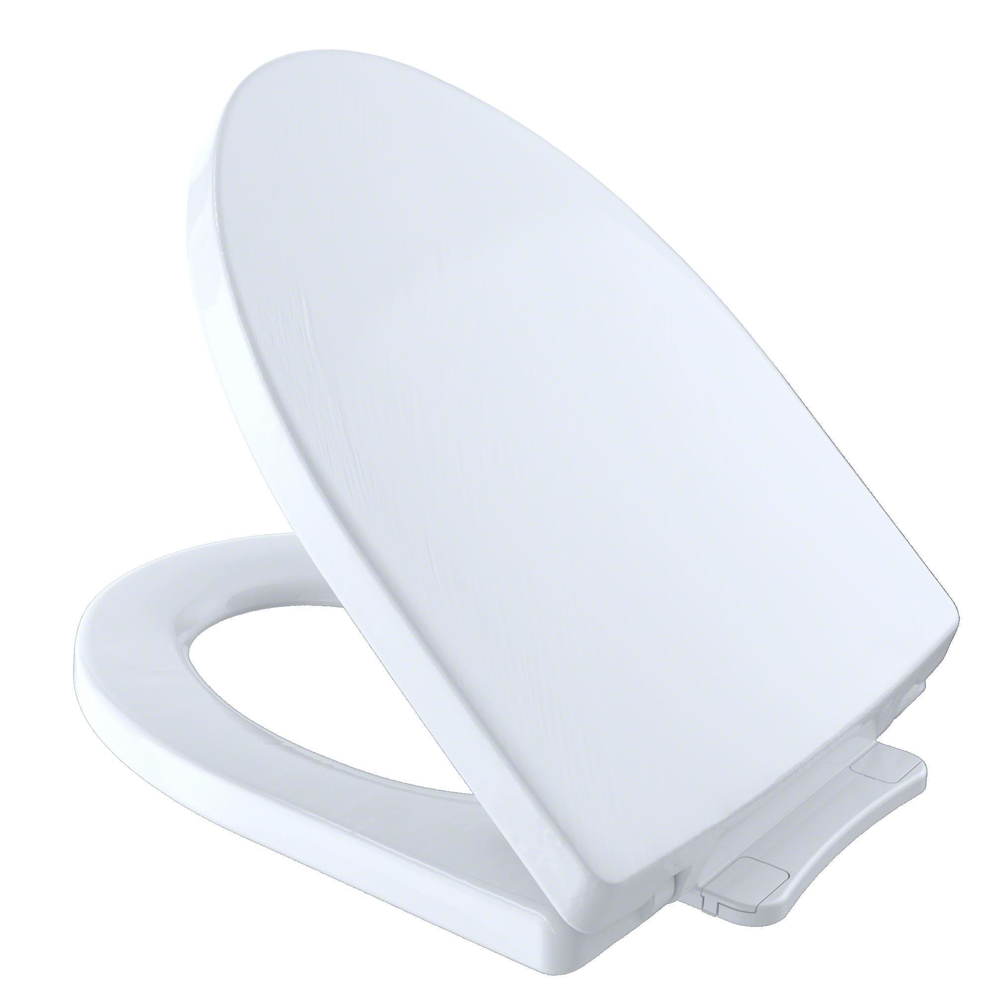 (Cotton White) - TOTO SS214 01 Soiree SoftClose Elongated Toilet Seat Cotton White|global研究所