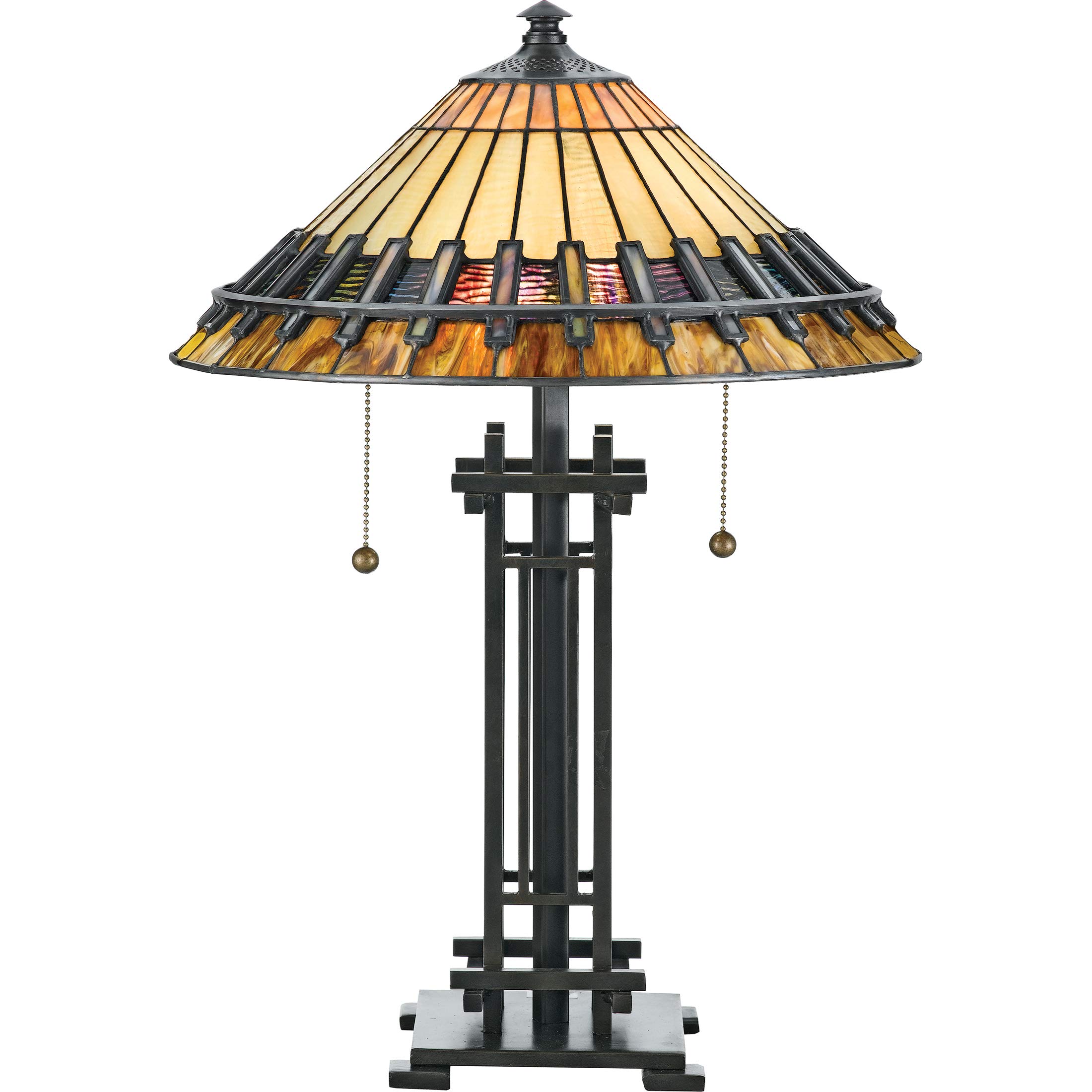 Quoizel Chastain tf489tティファニーデスクランプ S TF489T 1