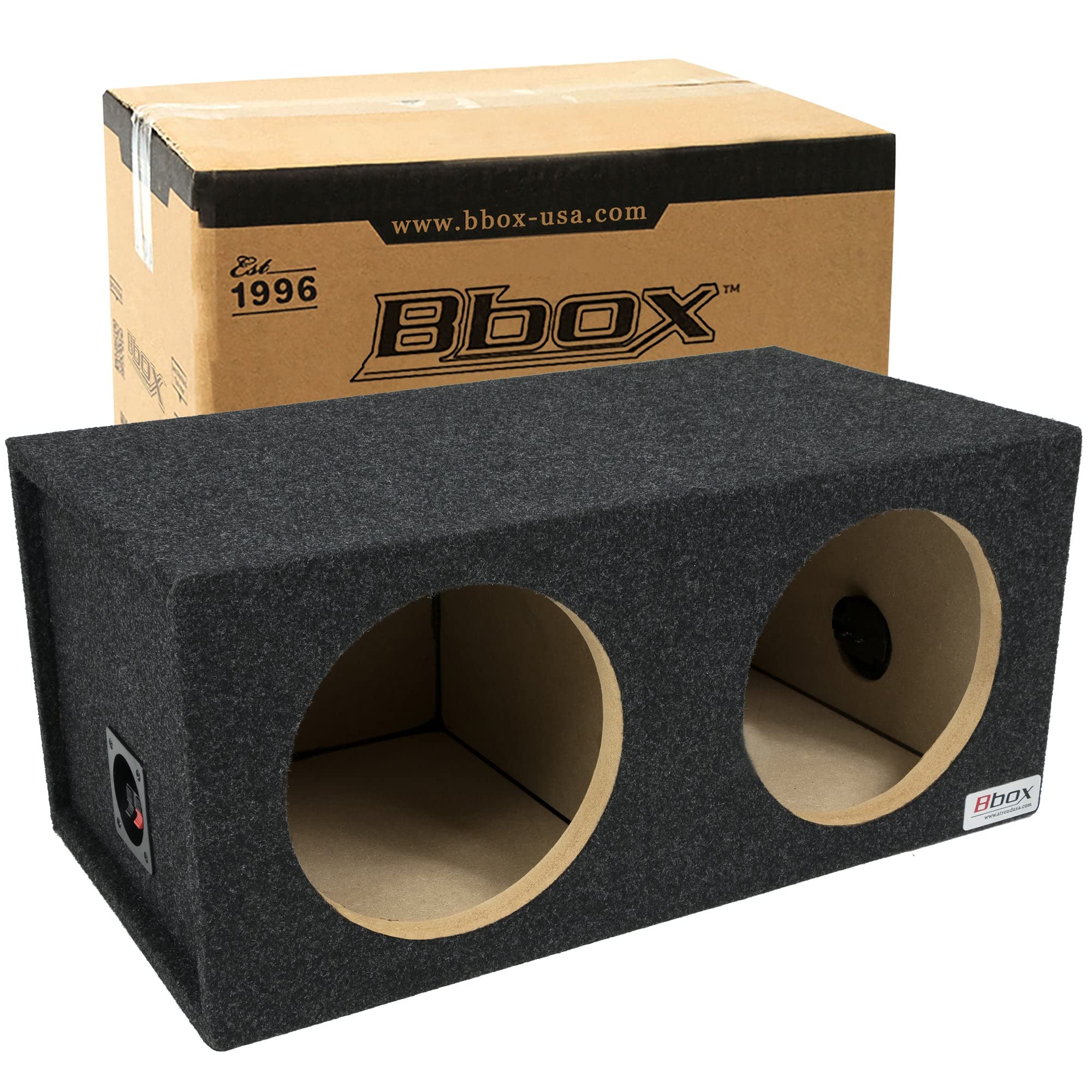 Atrend Enclosures E10D 10 Dual Bass Box Sealed Empty Enclosure｜global研究所 29,242円