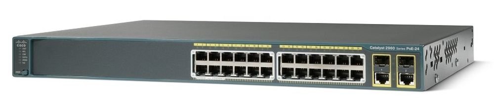 CISCO Catalyst 2960-24パソコン-L 賢しい イーサネット POE相応う 取り替えっこ WS-C2960-24パソコン-L