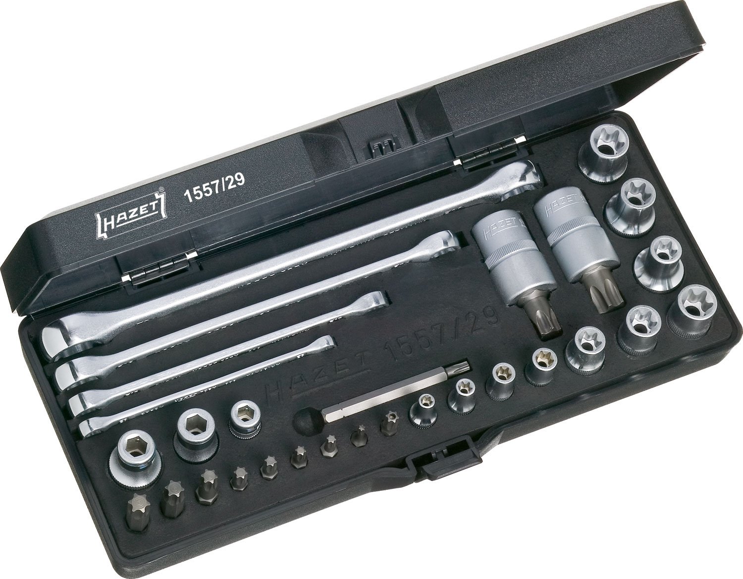 Hazet 1557 / 29ツールセットトルクス(29ピース)