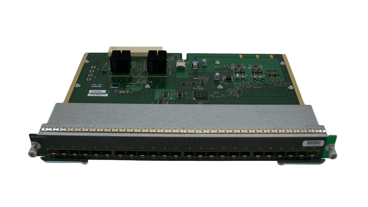 Cisco Systems WS-X4624-SFP-E\u003d - Cisco 24 ポート ラインレート SFP ラインカード 347,026円