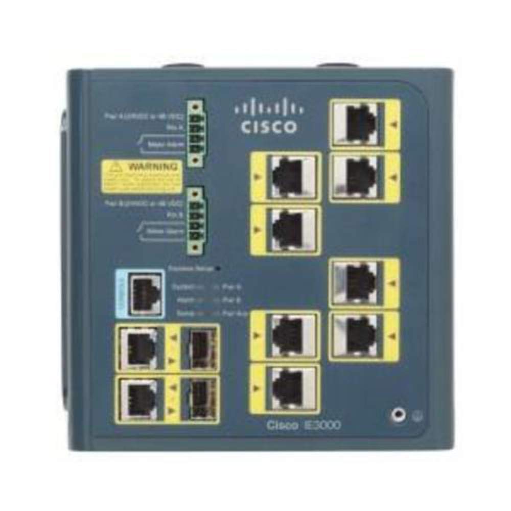 Przeﾅてznik Cisco IE 3000 Switch  8 10/100 + 2 T/SFP