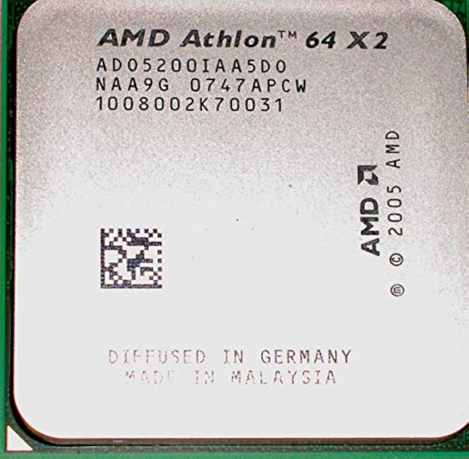 AMD Athlon 64 X2 5200+ 2.7GHz 2x512KB Socket AM2 デュアルコア CPU|global研究所