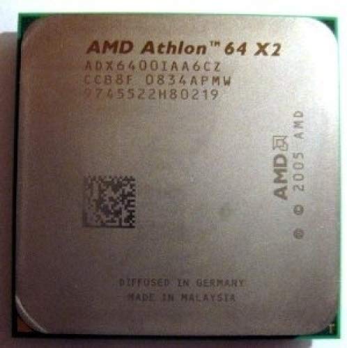 AMD Athlon 64 x2 6400 + 3.2 GHz ソケット am2 のみデュアル中核グループ 中央処理装置 adx6400iaa6cz