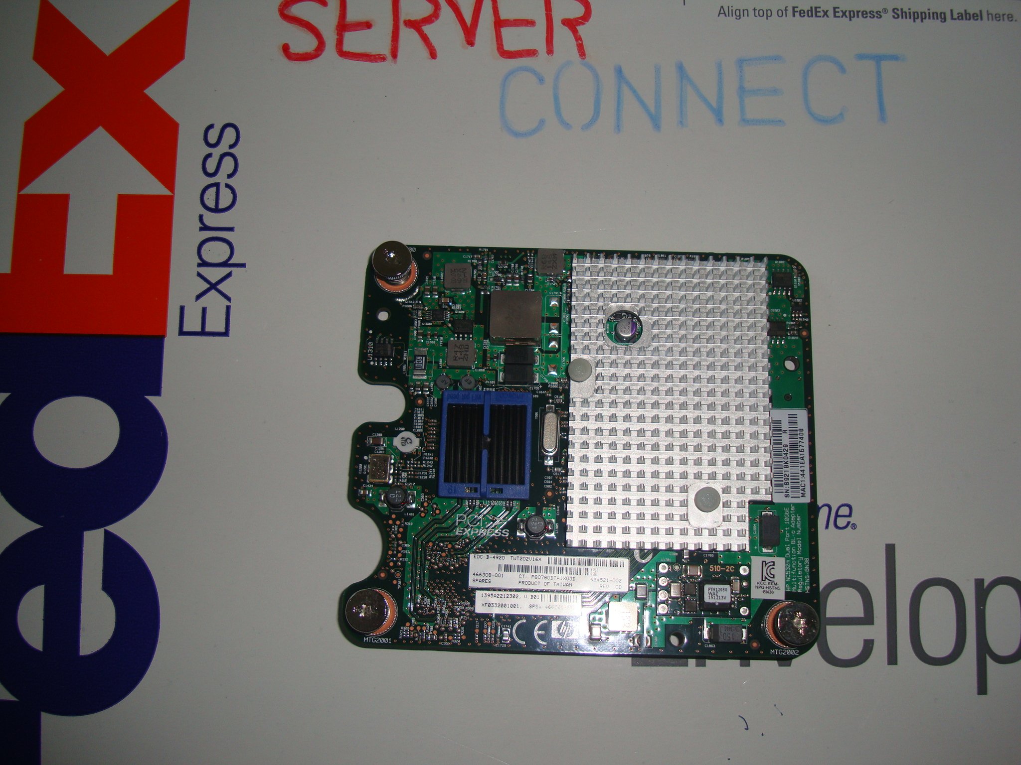 日本ヒューレットパッカード NC532m デュアルポート マルチファンクション 10GbE ネットワークアダプタ 467799-B21