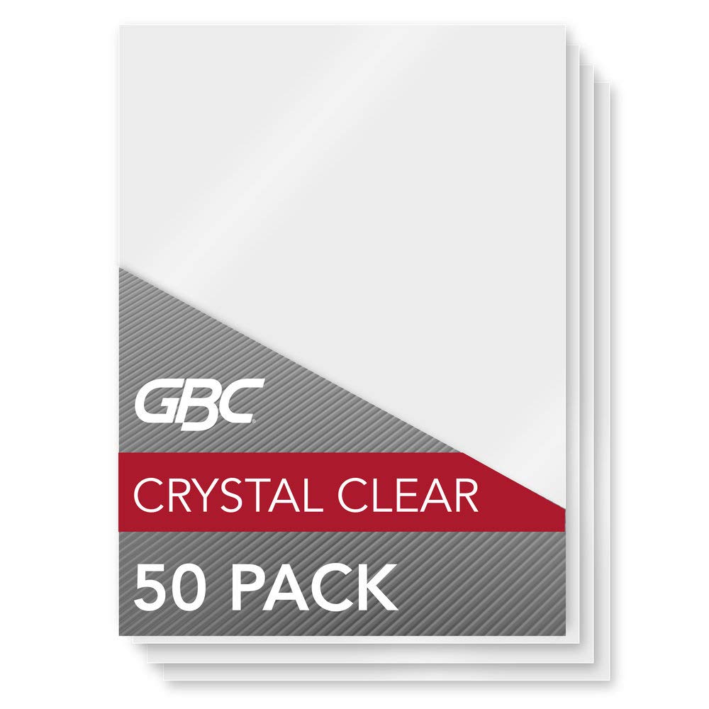 3200419 GBC HeatSealクリスタルクリアMenueサイズLaminationポーチレターサイズクリアtoフィット11 x 17 用紙10 Mil|global研究所
