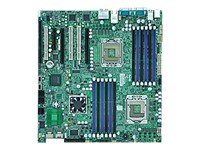 SUPERMICRO X8DA3 - Motherboard - extended ATX - LGA1366 Socket - 2 CPUs supported - i5520 - FireWire - 2 x Gigabit LAN - HD Audio (8-channel)