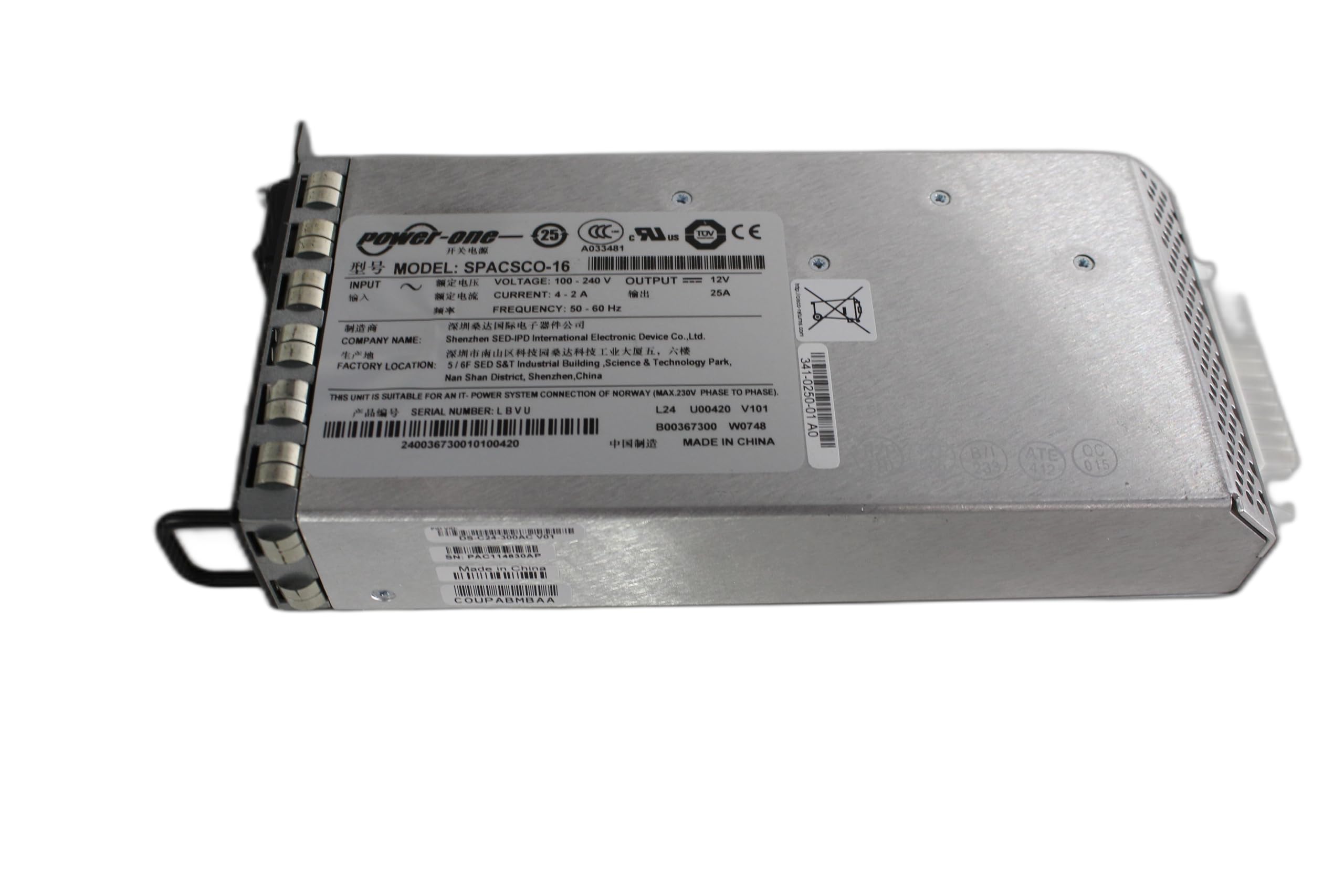 Cisco DS-C24-300AC 300W Redundant Power Supply