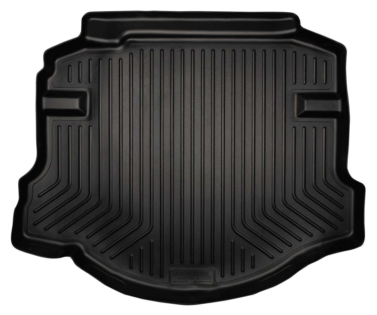 Husky Liners Weatherbeater ブートラインドライブ | 2006-2011 ホンダ シビック 4部屋の入り口用 (変わり種を除く) | 1-pc 黒いこと - 44011