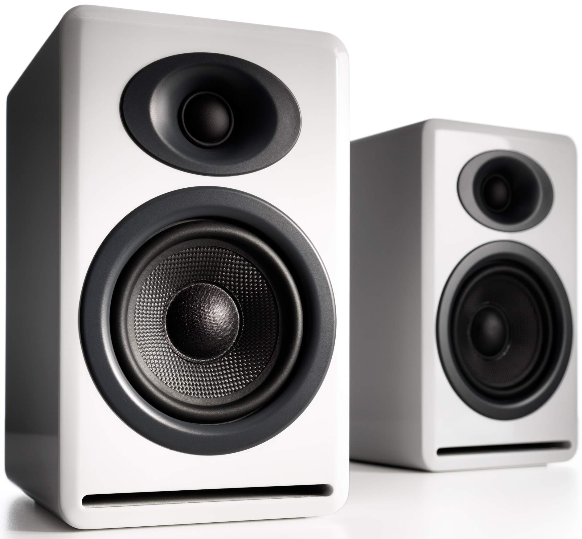 Audioengine P4 White (Pr.) 2-Way Passive Bookshelf Speakers (AP4W) by Audioengine